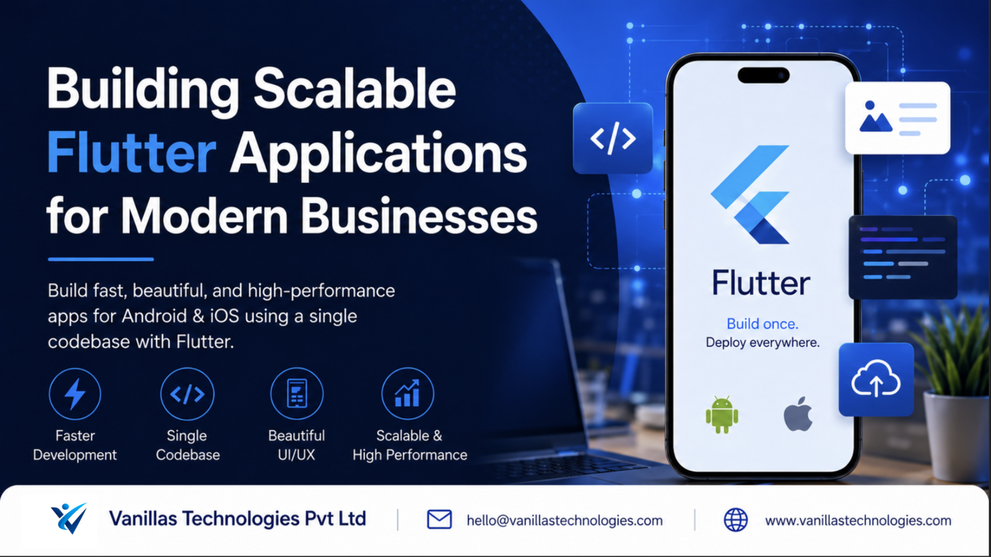 Building Scalable Flutter Applications for Modern Businesses